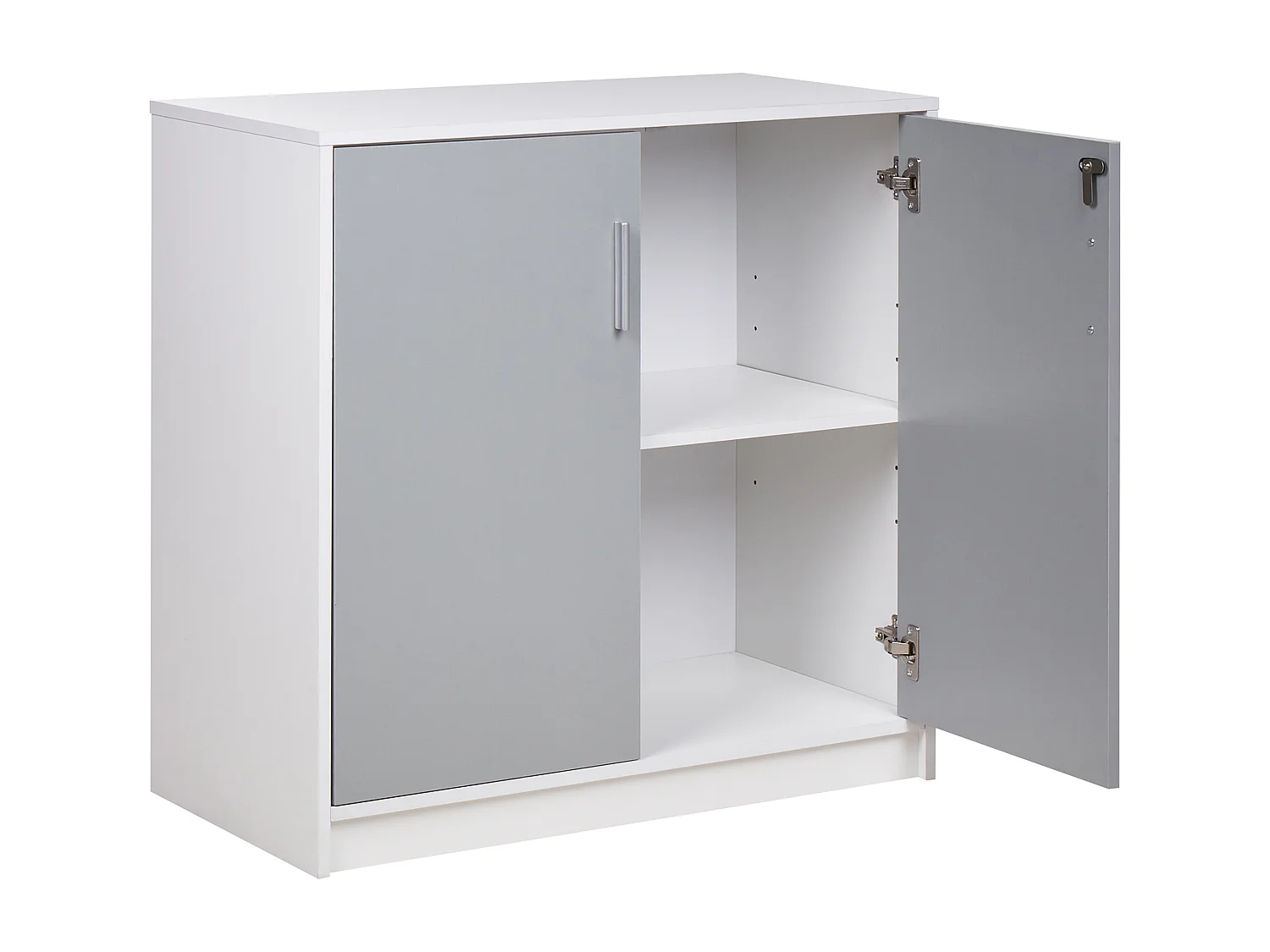 Meuble de rangement ZEHNA Gris clair