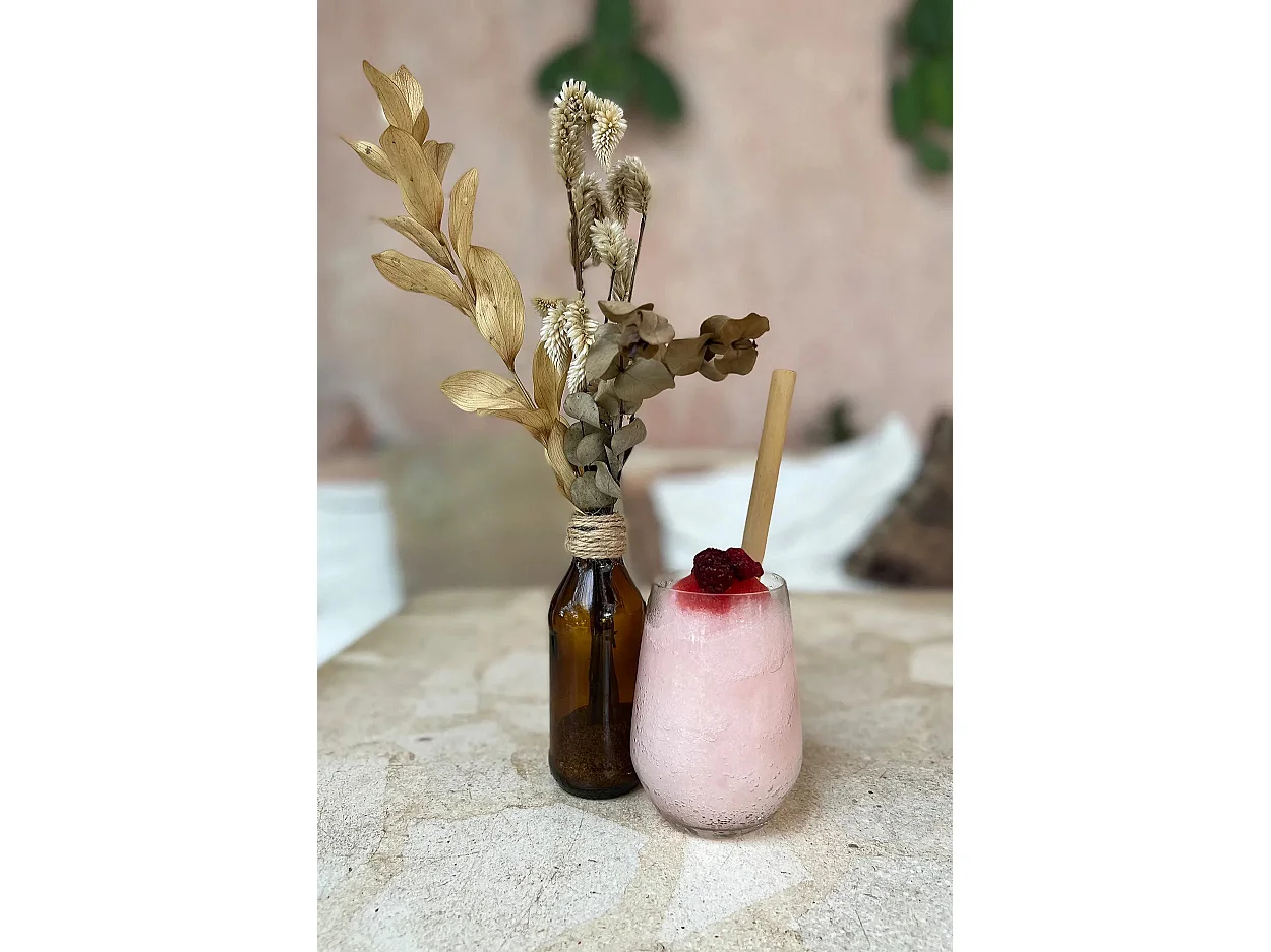 De Bamboe Rietjes - Set Van 10 Met Reinigingsborsteltje