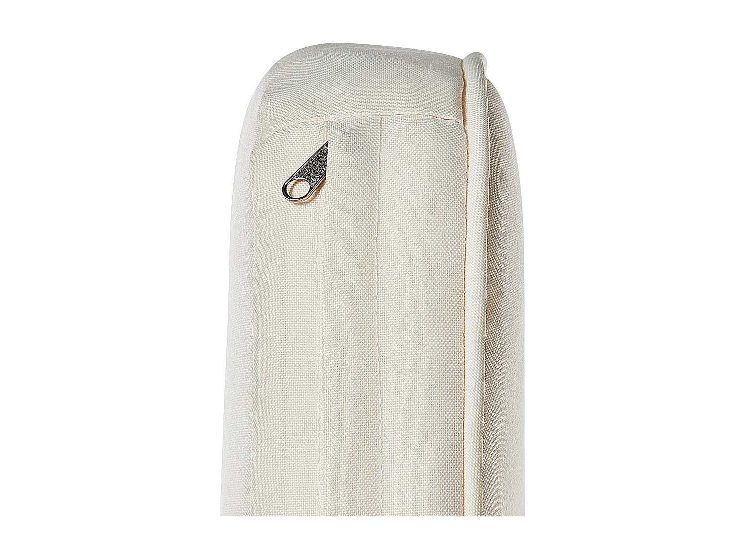 Zestaw 2 krzeseł barowych ogrodowych TALAMONE Drewno akacjowe Beżowy