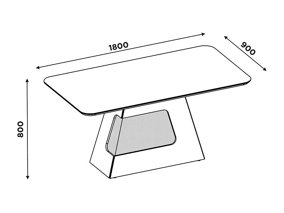 Table à Manger 6 Personnes Rectangle Blanc Ecru 180 x 80 x 90 cm