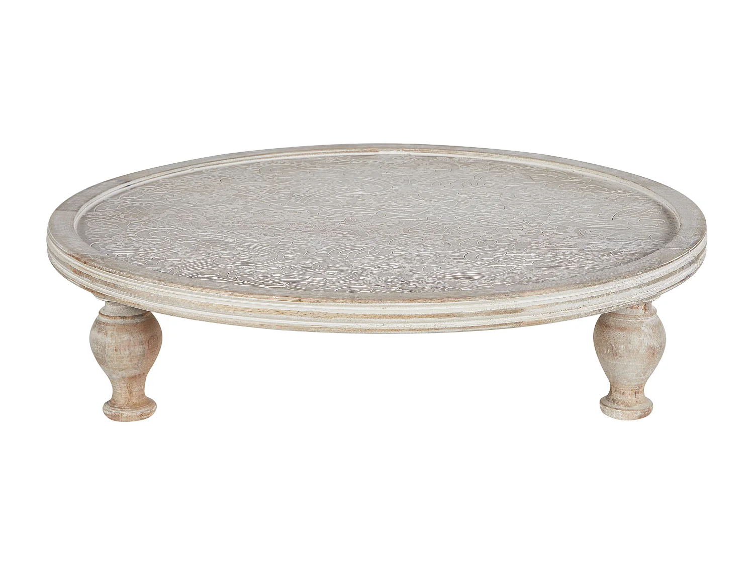 Soporte para tartas LUKSOR Madera de mango Marrón claro