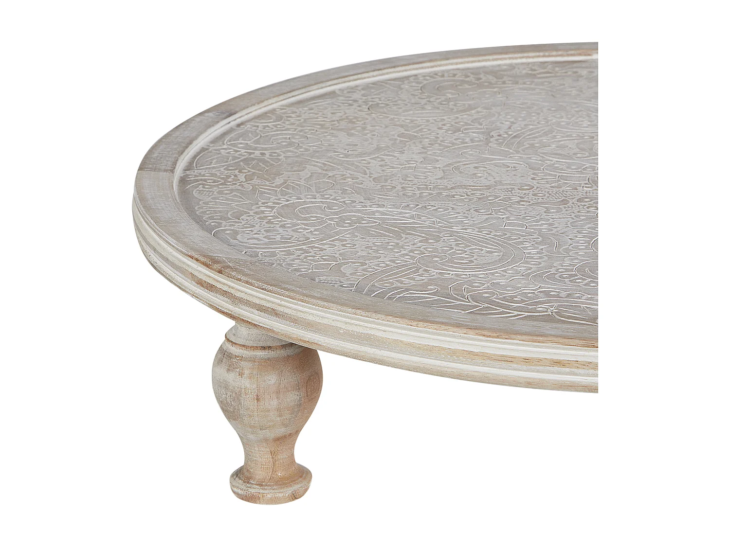 Soporte para tartas LUKSOR Madera de mango Marrón claro