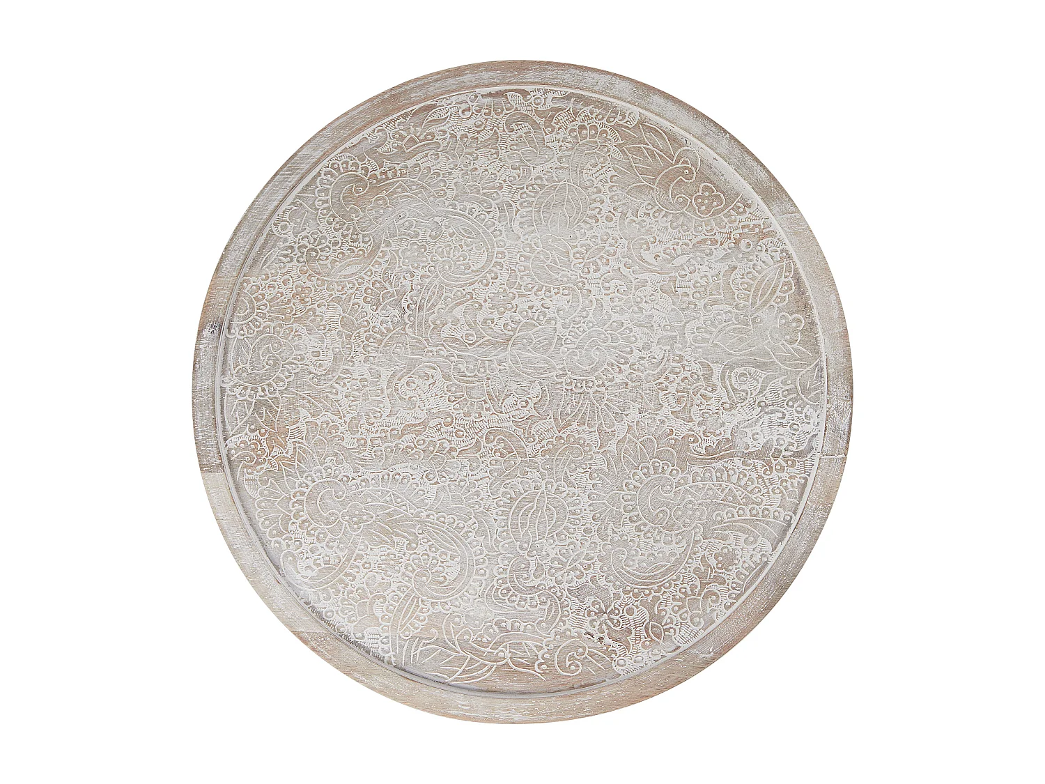 Support à gâteaux LUKSOR Bois de manguier Marron clair