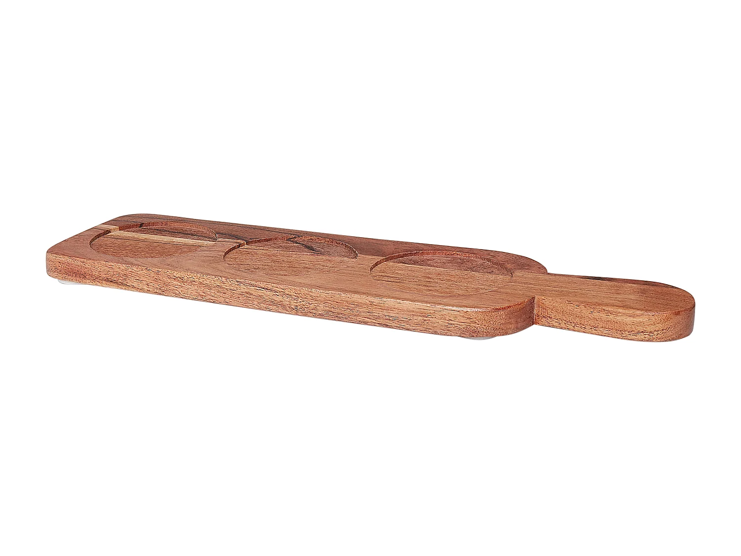 Conjunto de 3 taças de servir com colher de chá PATRAS Pedra Mármore Multicolor