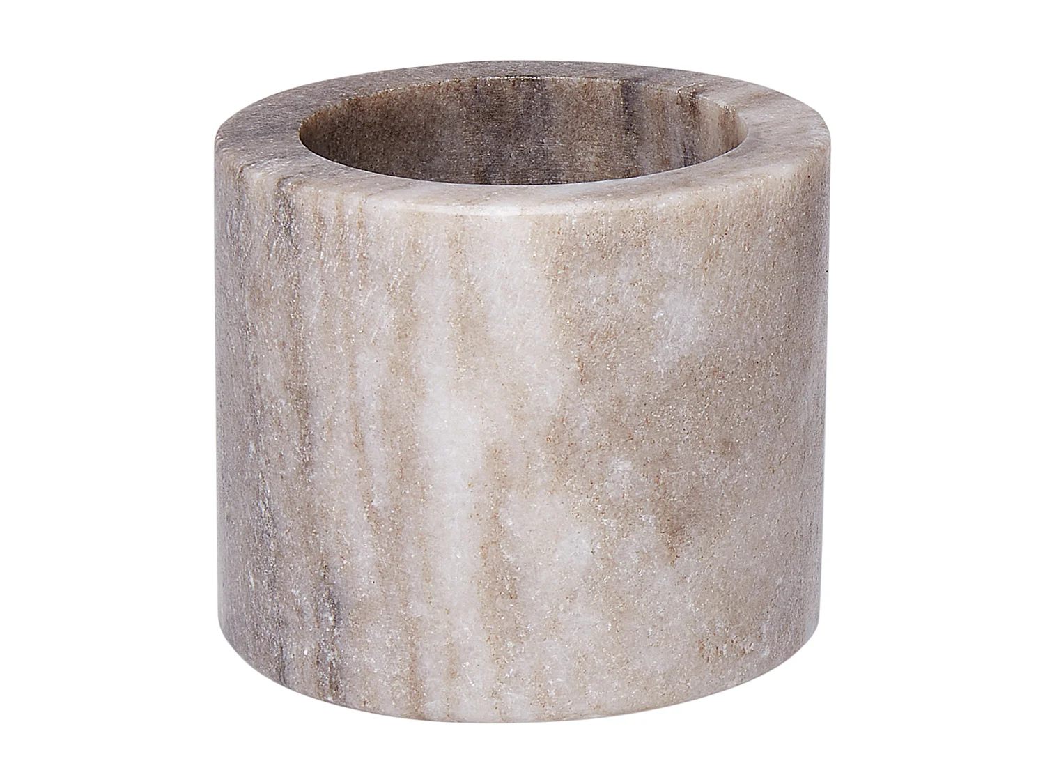 Conjunto de 3 taças de servir com colher de chá PATRAS Pedra Mármore Multicolor