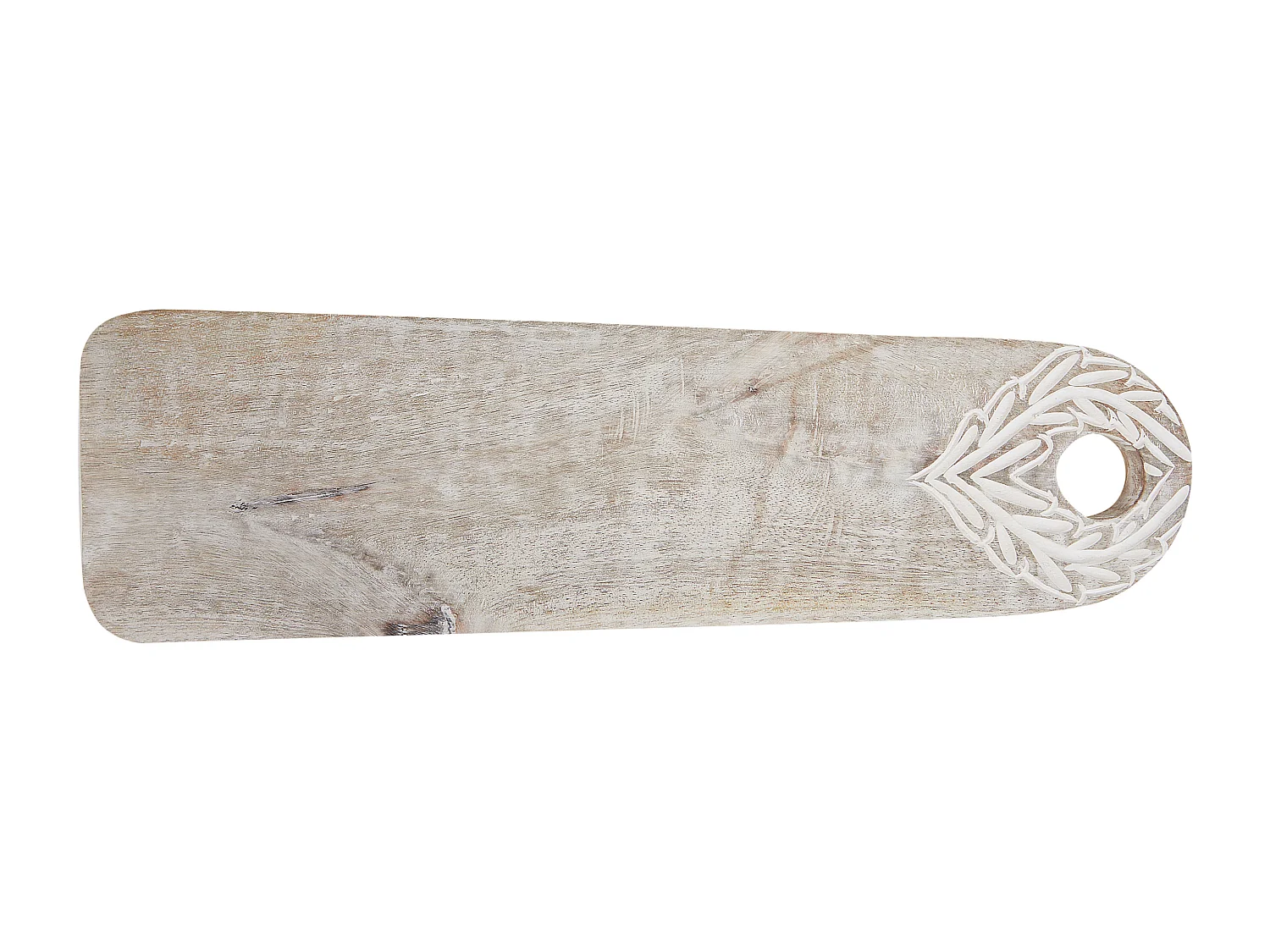 Servierbrett ASUAN Mango Holz Hellbraun