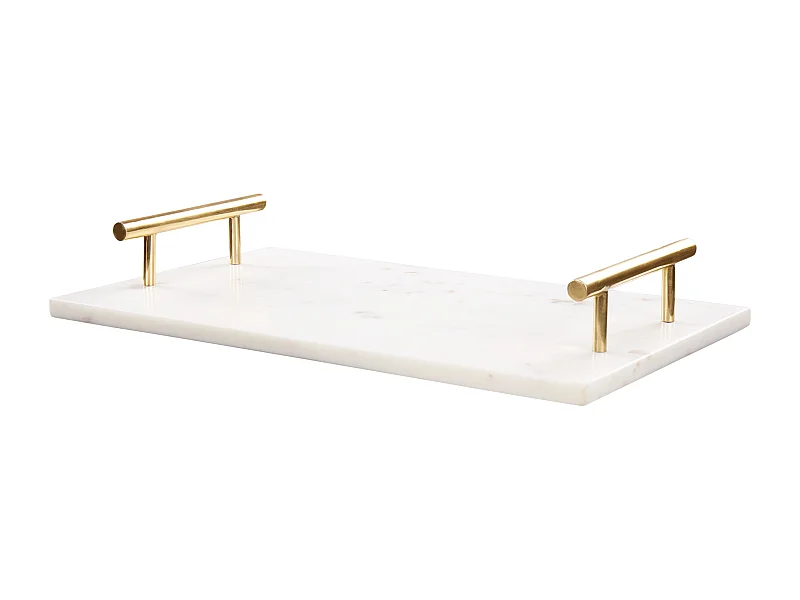 Servierbrett DIMARI Stein Weiss