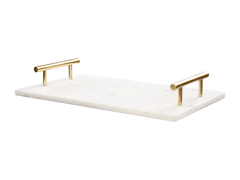 Servierbrett DIMARI Stein Weiss