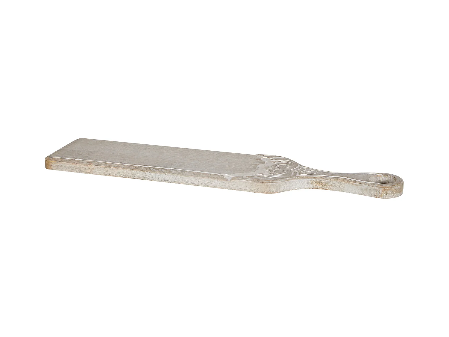 Plateau de service EDFU Bois de manguier Marron clair