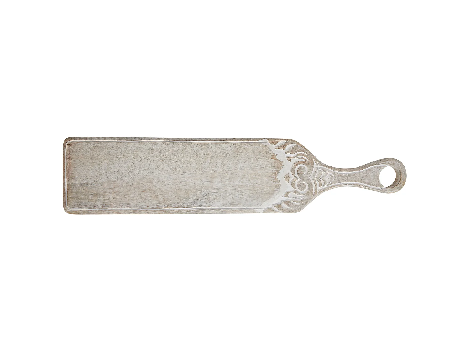 Plateau de service EDFU Bois de manguier Marron clair