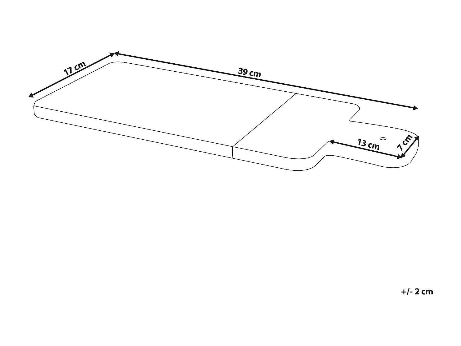 Plateau de service VOLOS Pierre Marbre blanc
