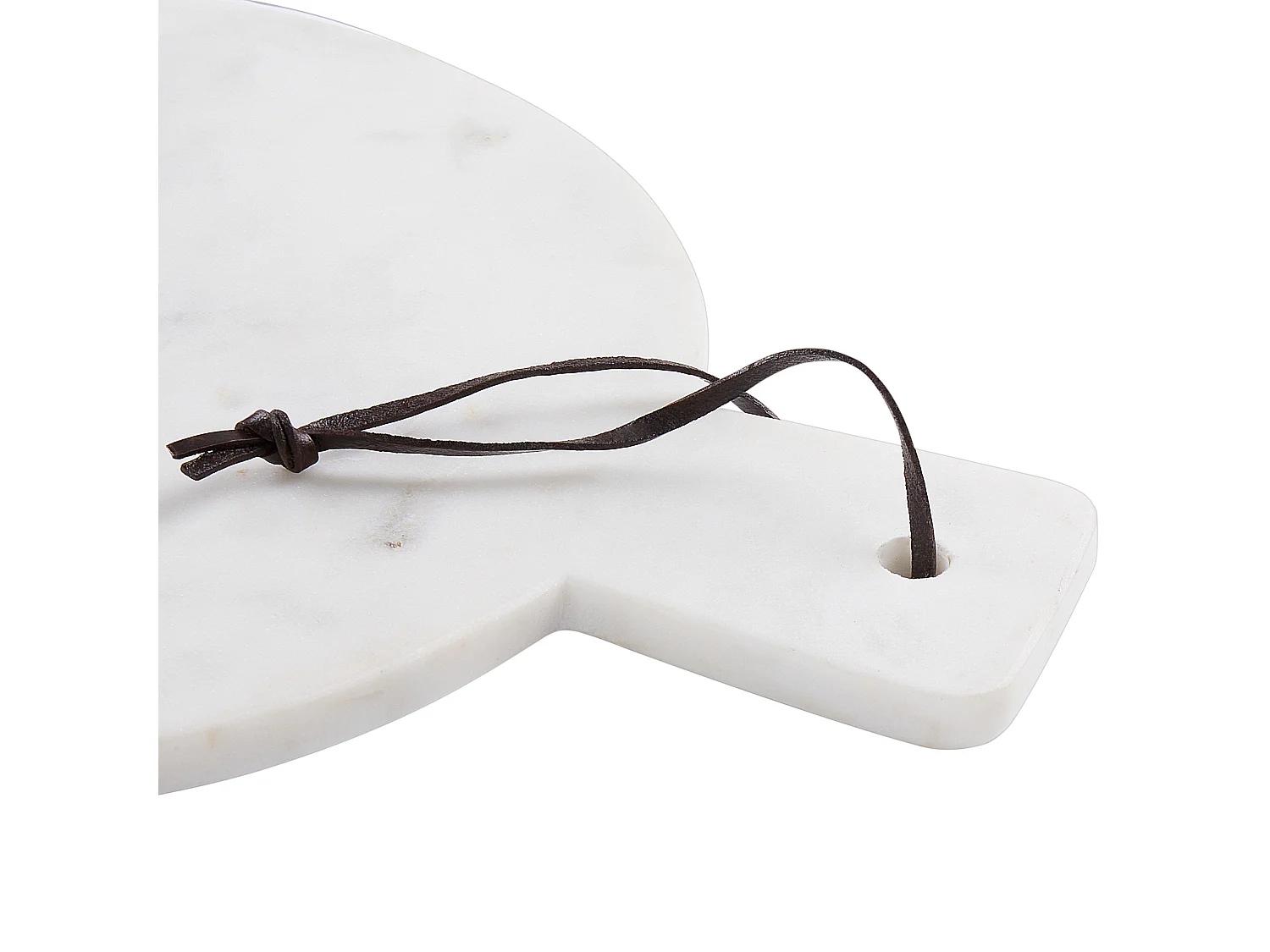 Servierbrett ACHARNES Stein Weisser Marmor