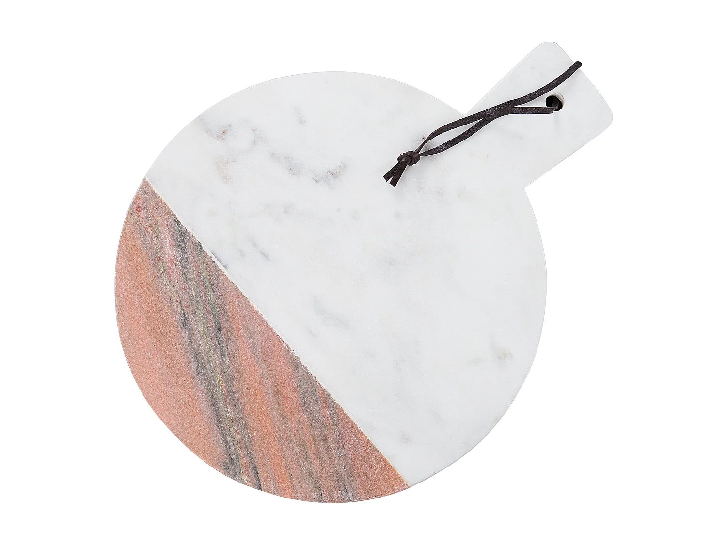 Servierbrett ACHARNES Stein Weisser Marmor