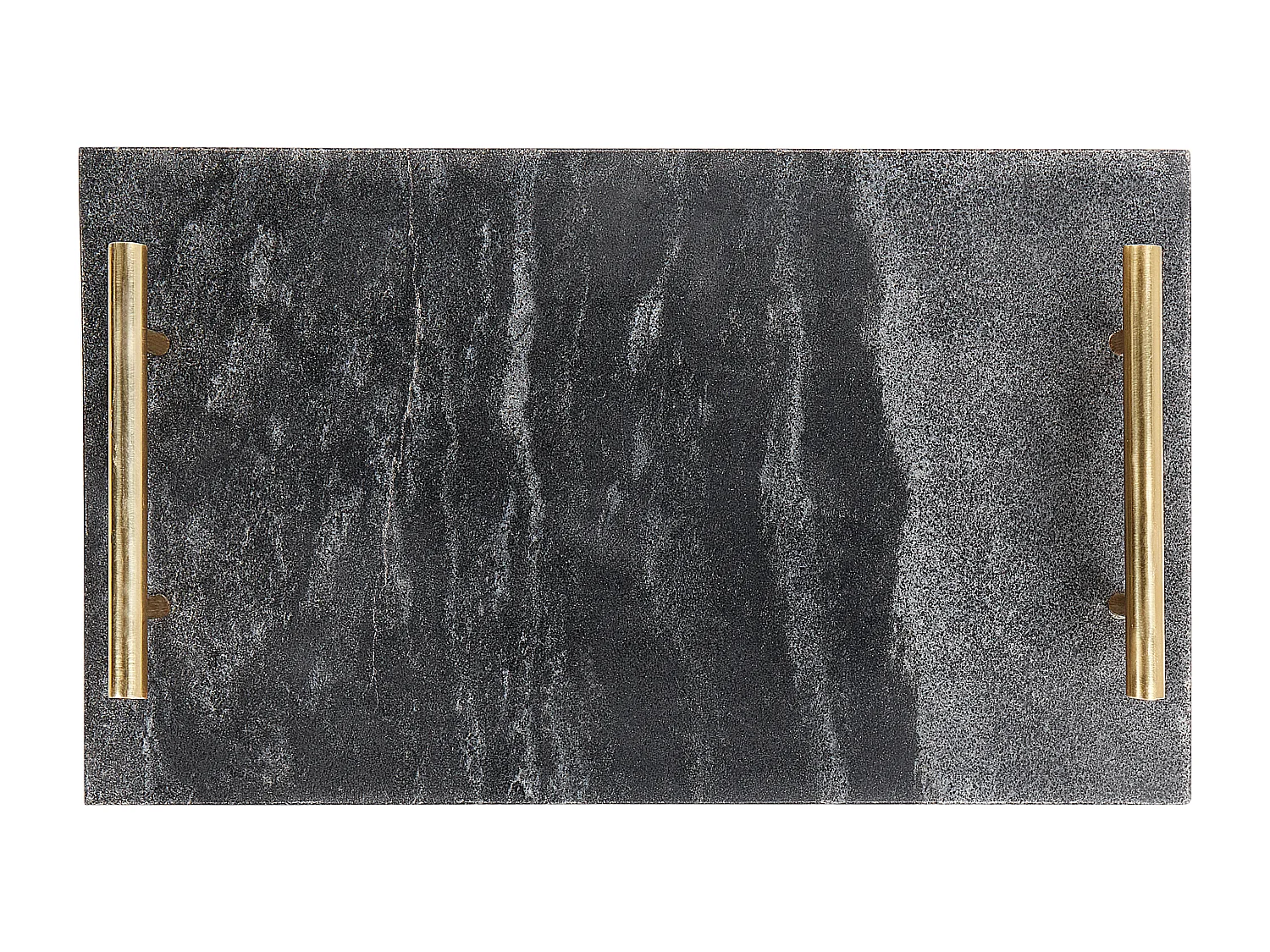 Plateau de service DIMARI Pierre Marbre noir