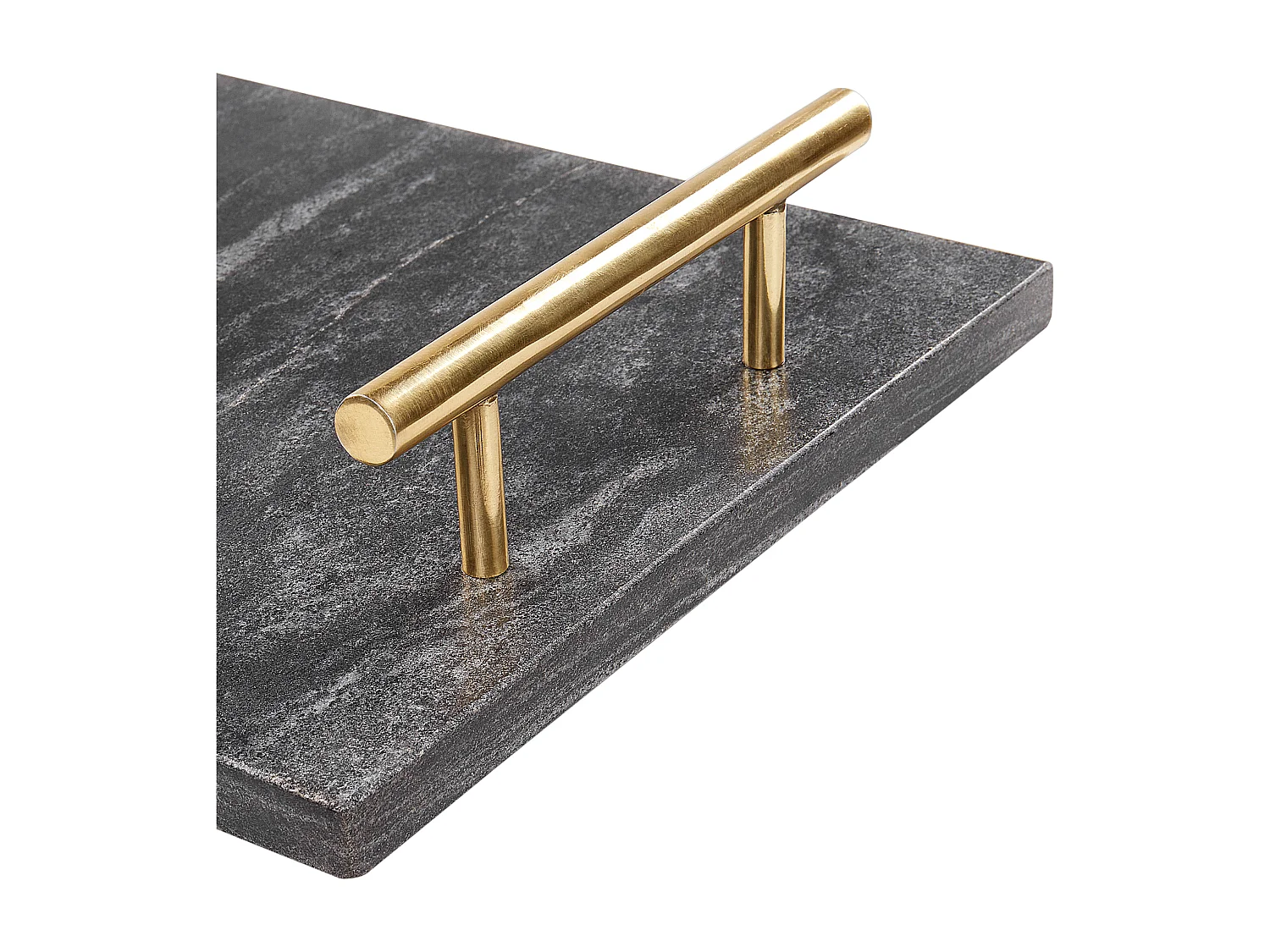 Plateau de service DIMARI Pierre Marbre noir