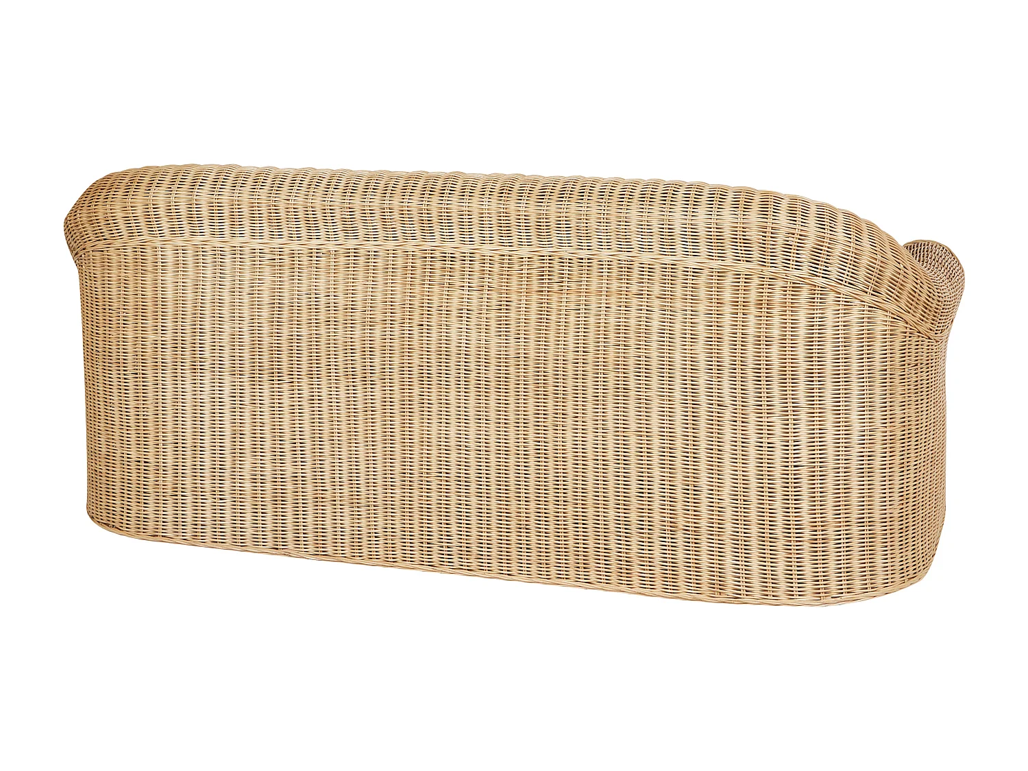 Ensemble de salon de jardin avec table 5 places LIVADEIA Rotin Naturel