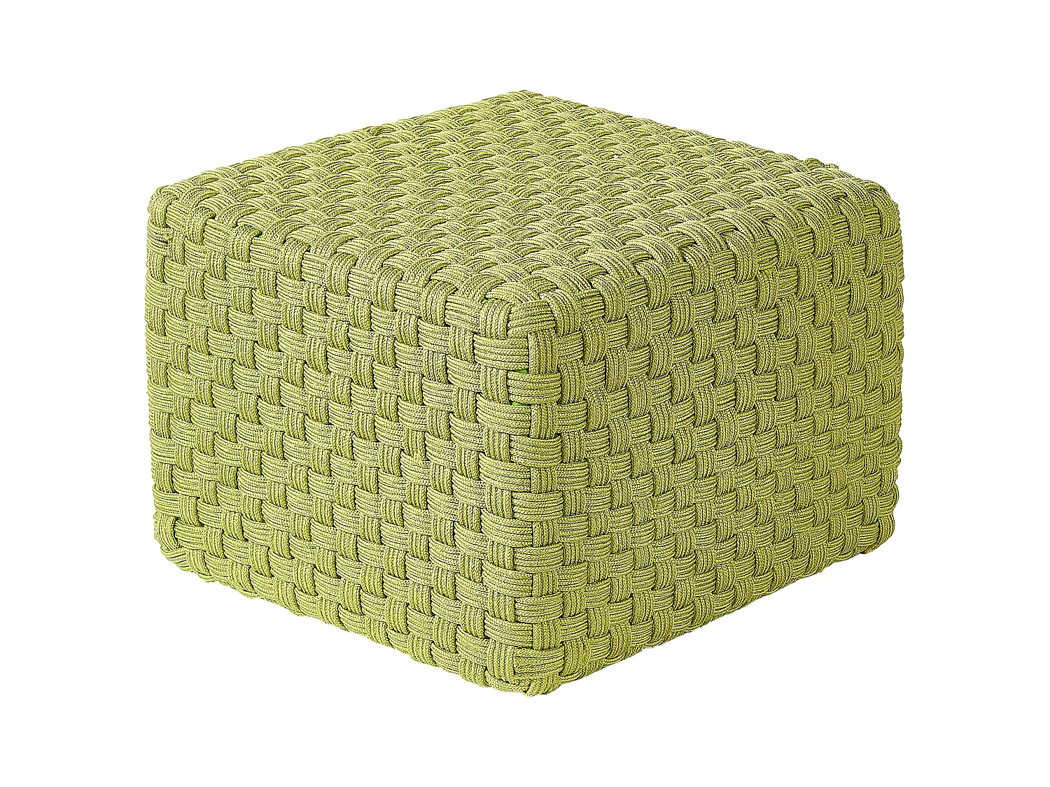 Pouf NALLI Matière synthétique Vert