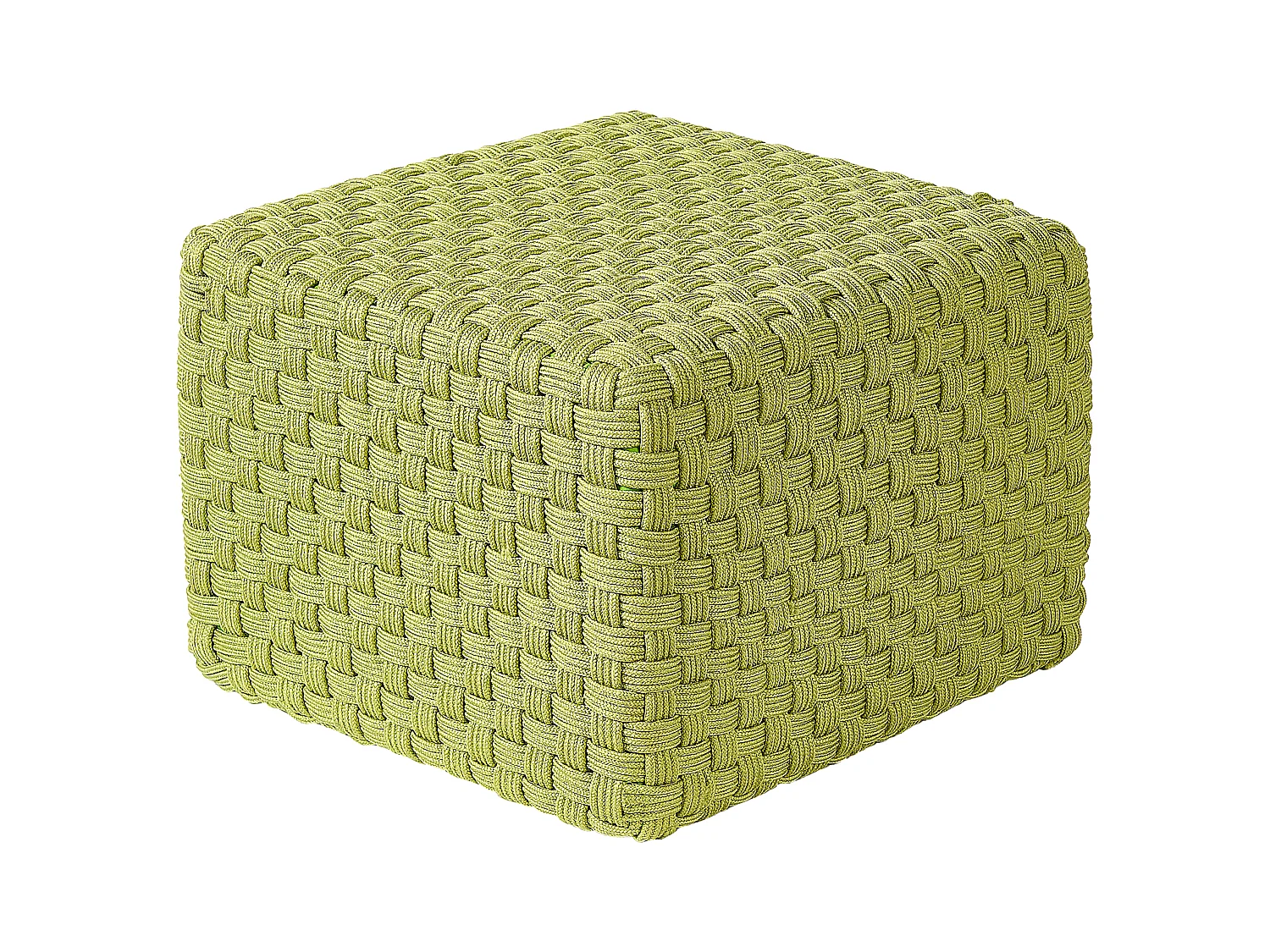 Pouffe NALLI Synthetic Material Green