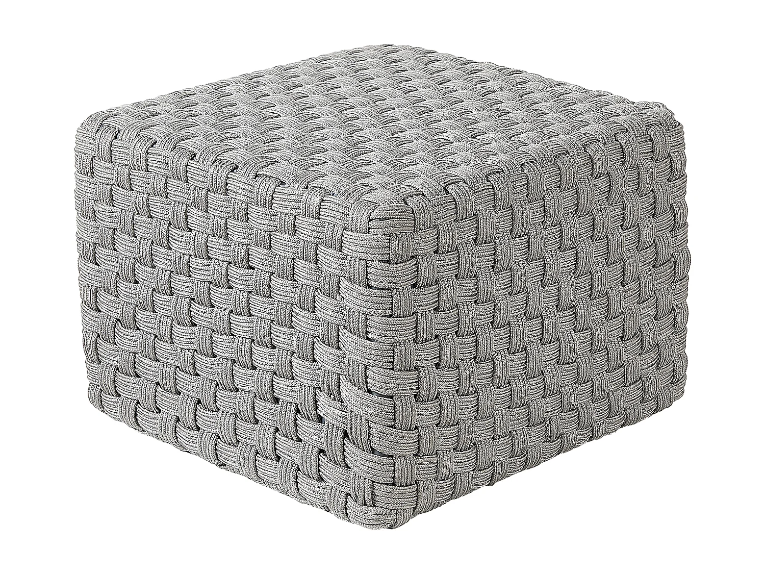 Pouf NALLI Matière synthétique Gris