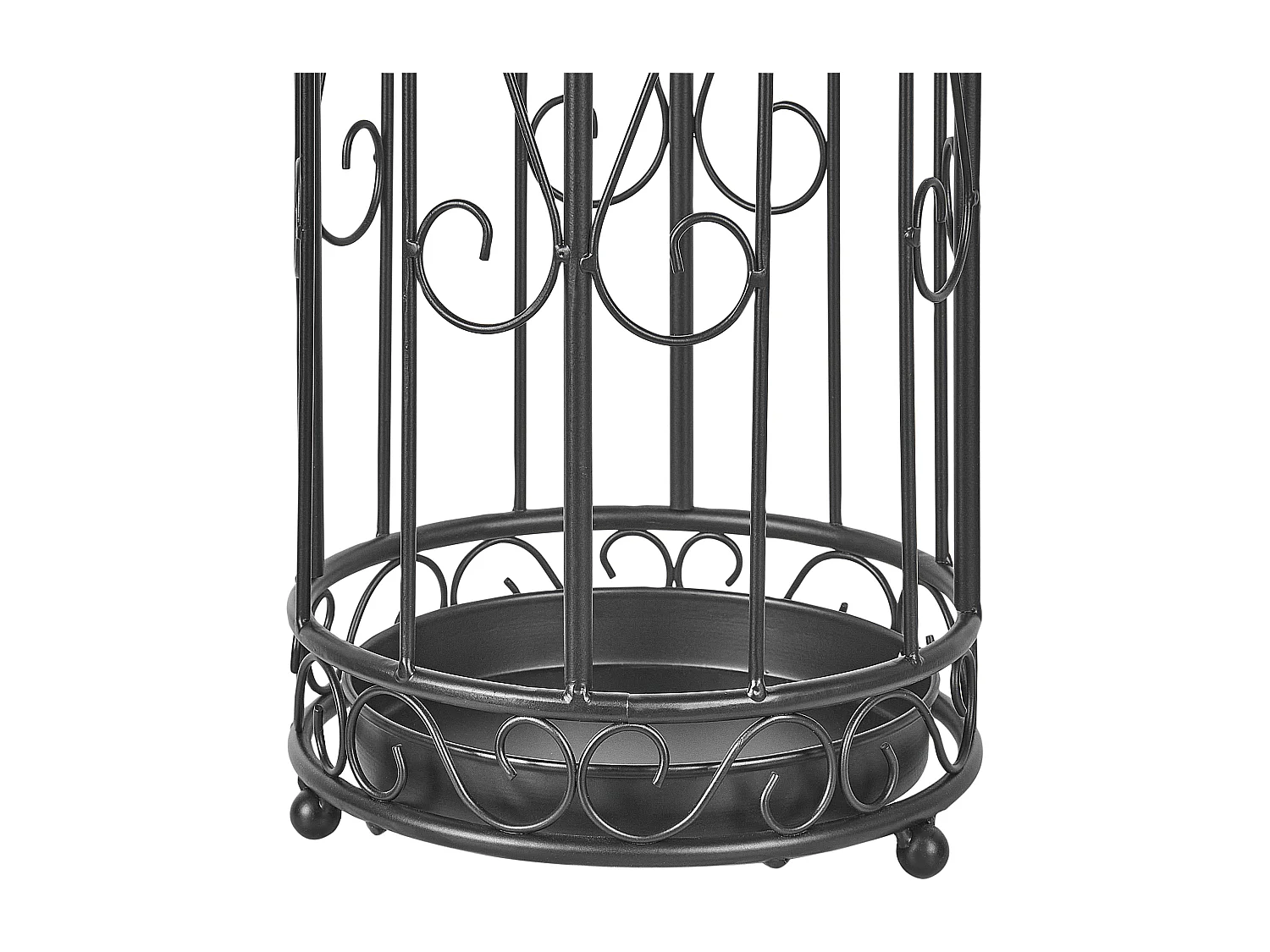 Paragüero AMBOISE Metal Negro