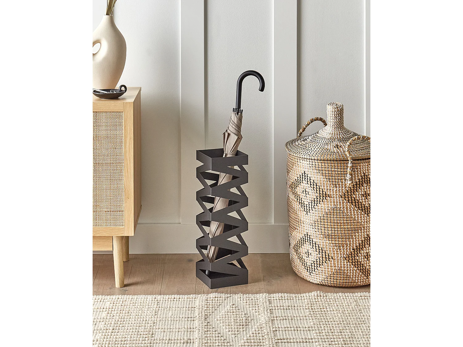 Stojak na parasole SAMBIN Metal Czarny