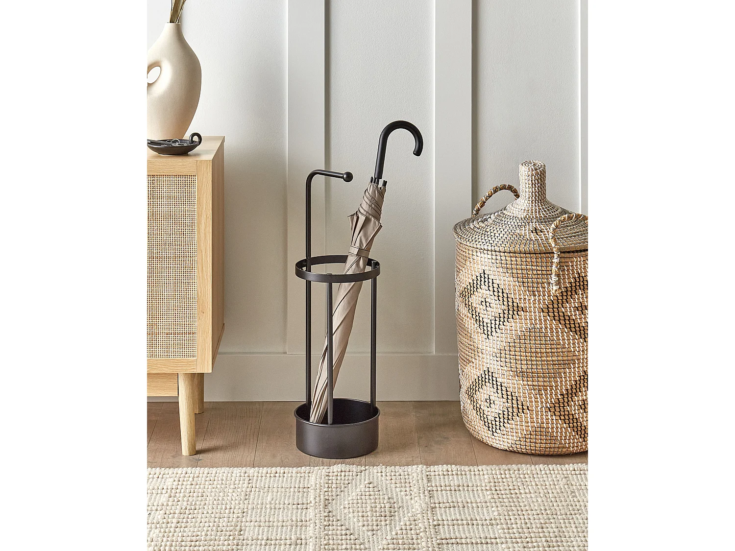 Paraplubak MONNAIE Metaal Zwart