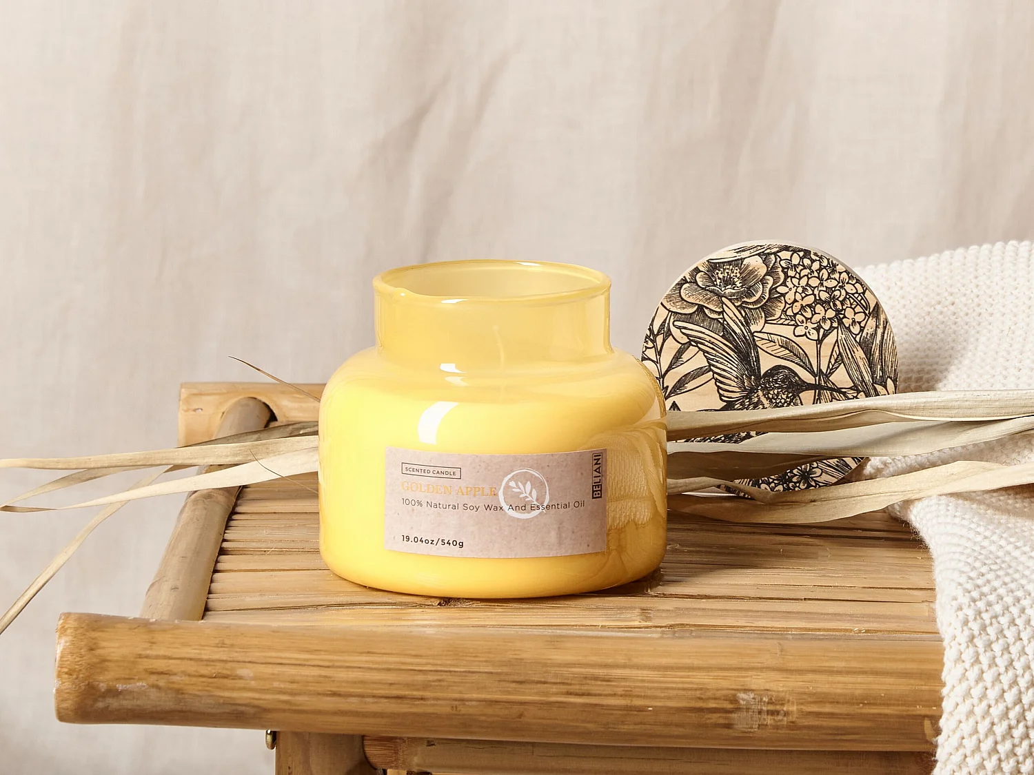 Bougie parfumée DELIGHT BLISS Cire de soja Notes fruitées