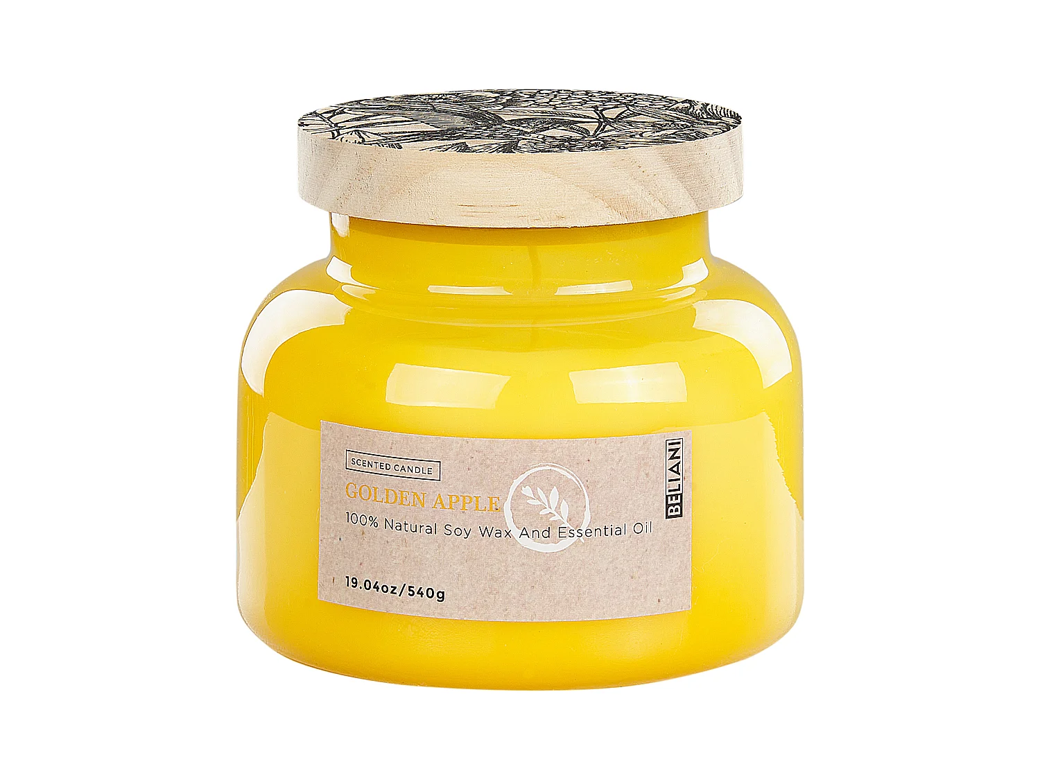 Bougie parfumée DELIGHT BLISS Cire de soja Notes fruitées