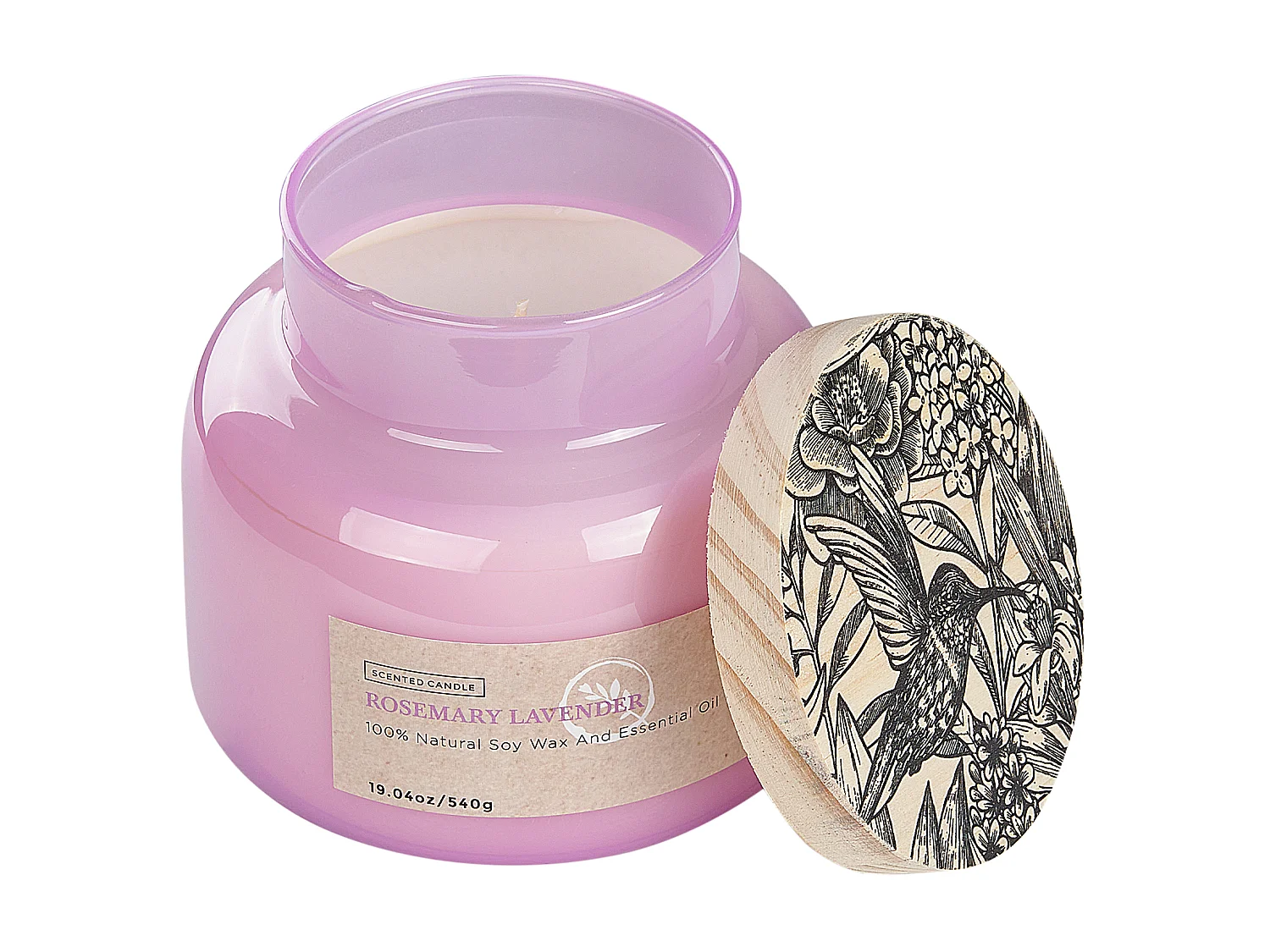 Vela aromática DELIGHT BLISS Cera de soja Notas frescas