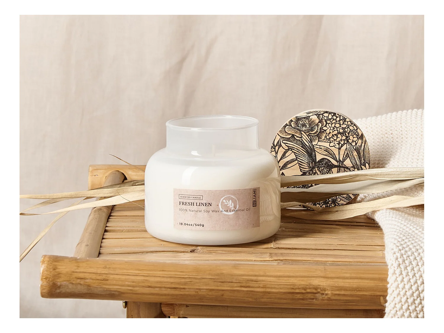 Duftkerze DELIGHT BLISS Sojawachs Frische Note