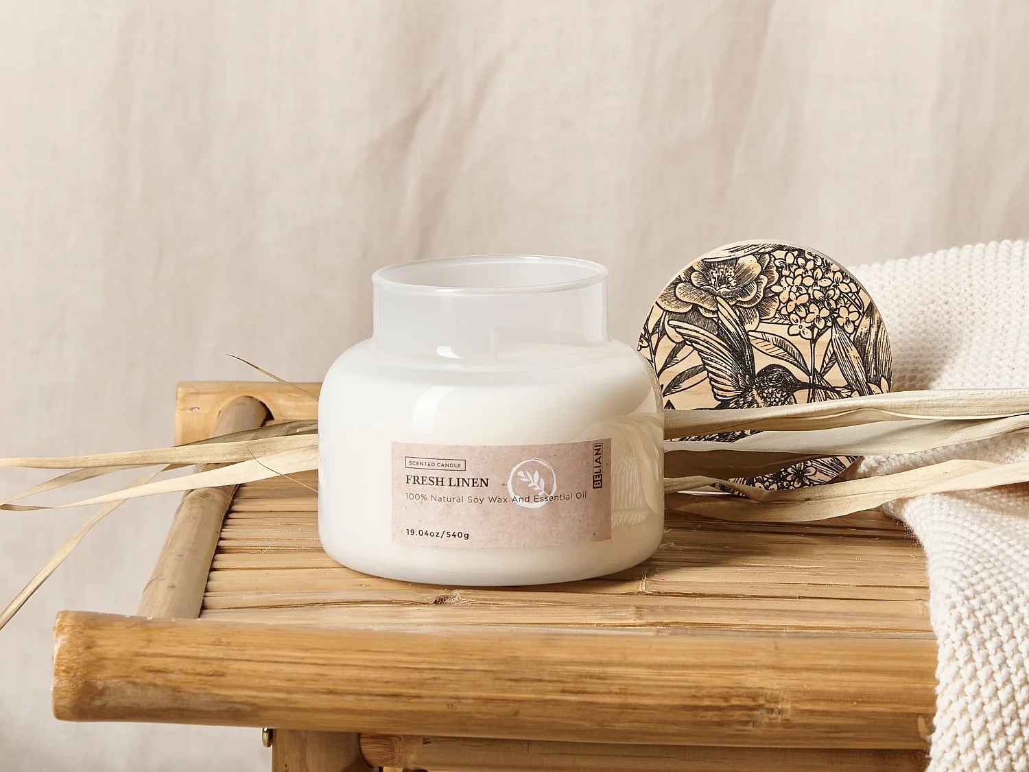 Duftkerze DELIGHT BLISS Sojawachs Frische Note