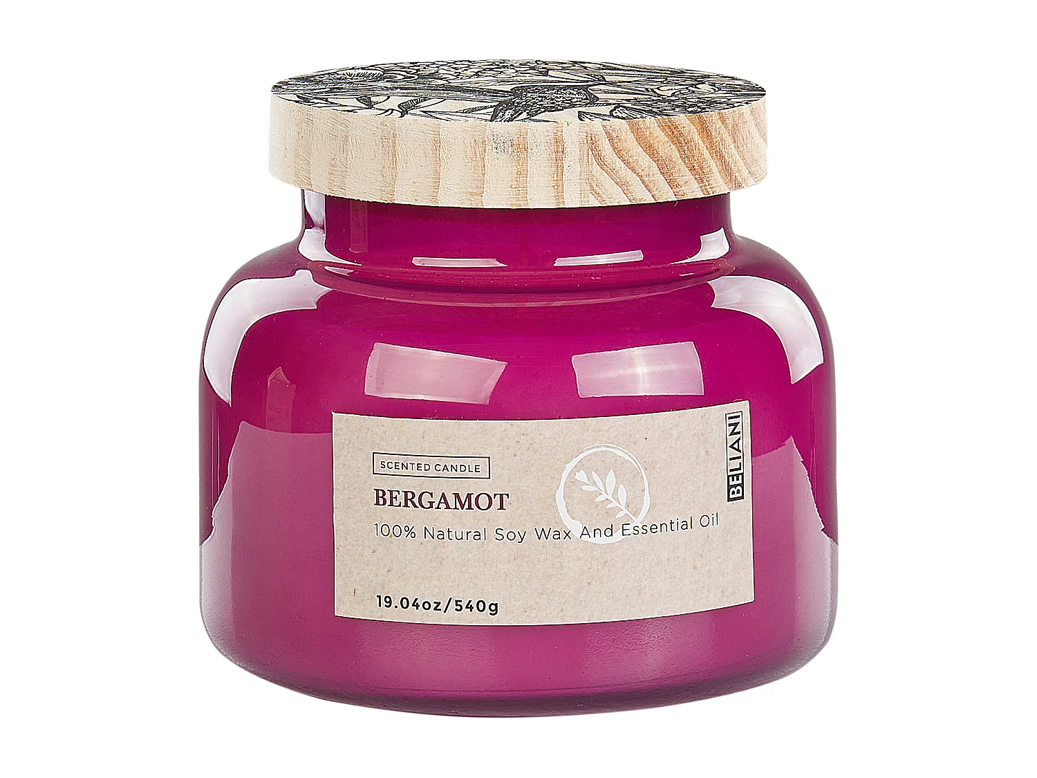 Geurkaars DELIGHT BLISS Soja wax Fruitige geurnoten