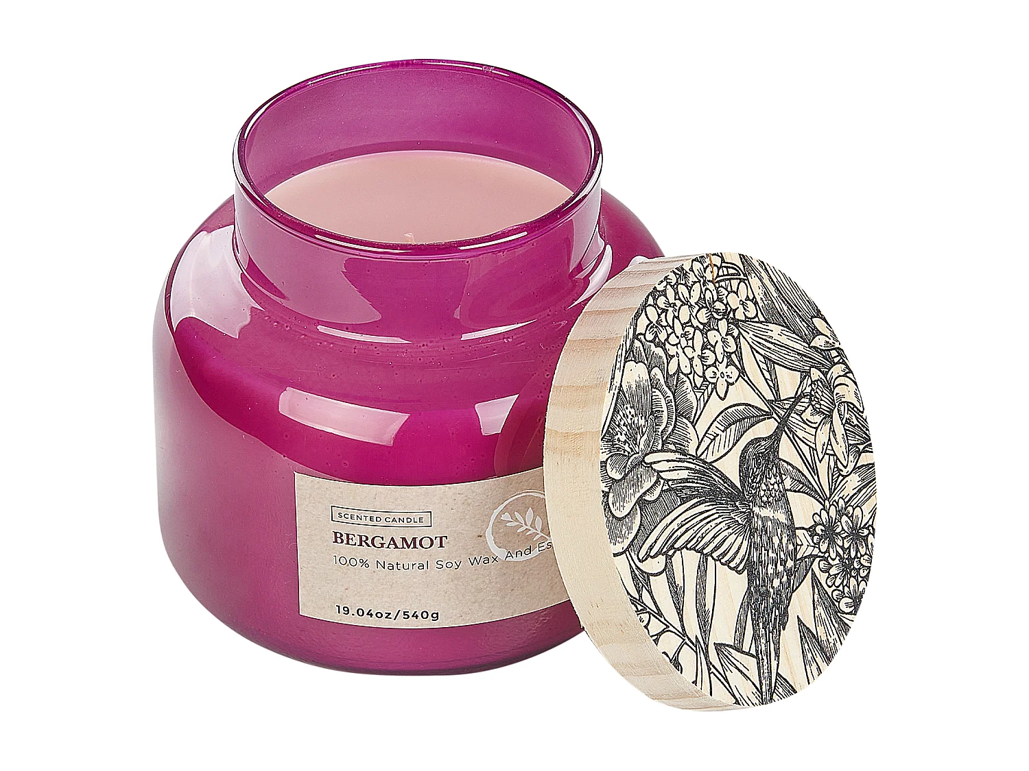 Geurkaars DELIGHT BLISS Soja wax Fruitige geurnoten