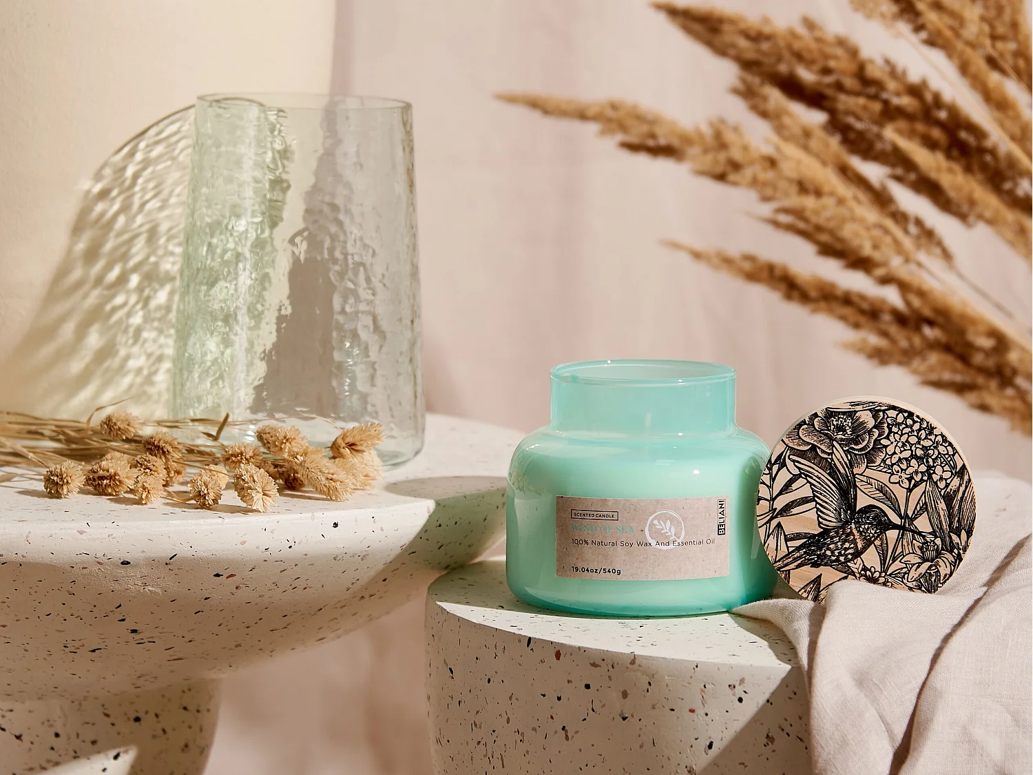 Vela Perfumada DELIGHT BLISS Cera de soja Notas frescas