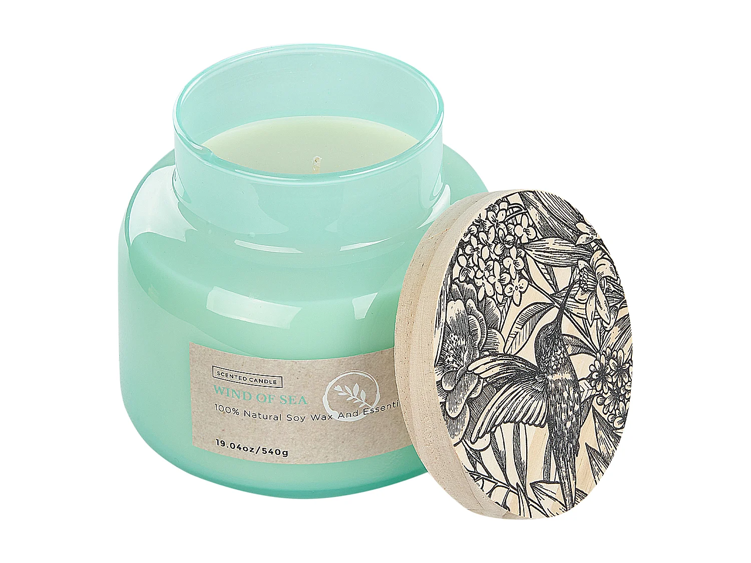 Vela Perfumada DELIGHT BLISS Cera de soja Notas frescas