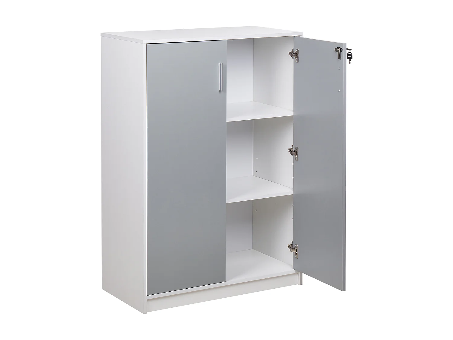 Meuble de rangement ZEHNA Gris clair