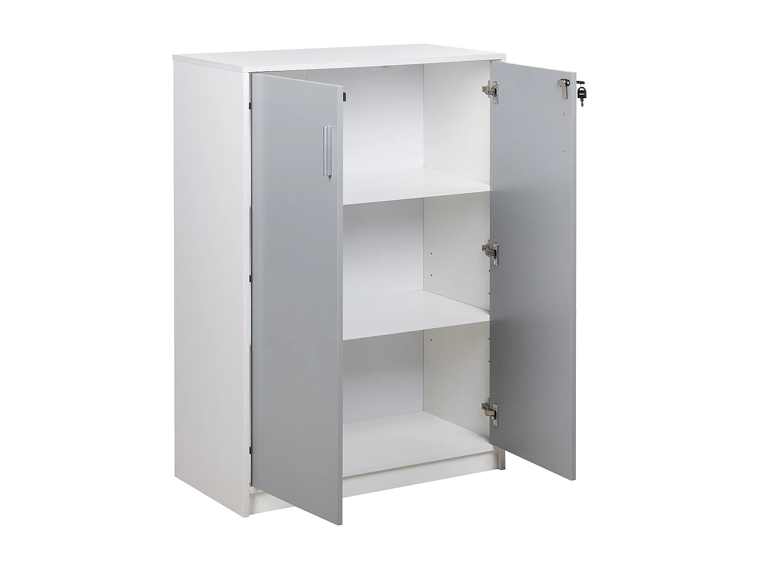 Meuble de rangement ZEHNA Gris clair