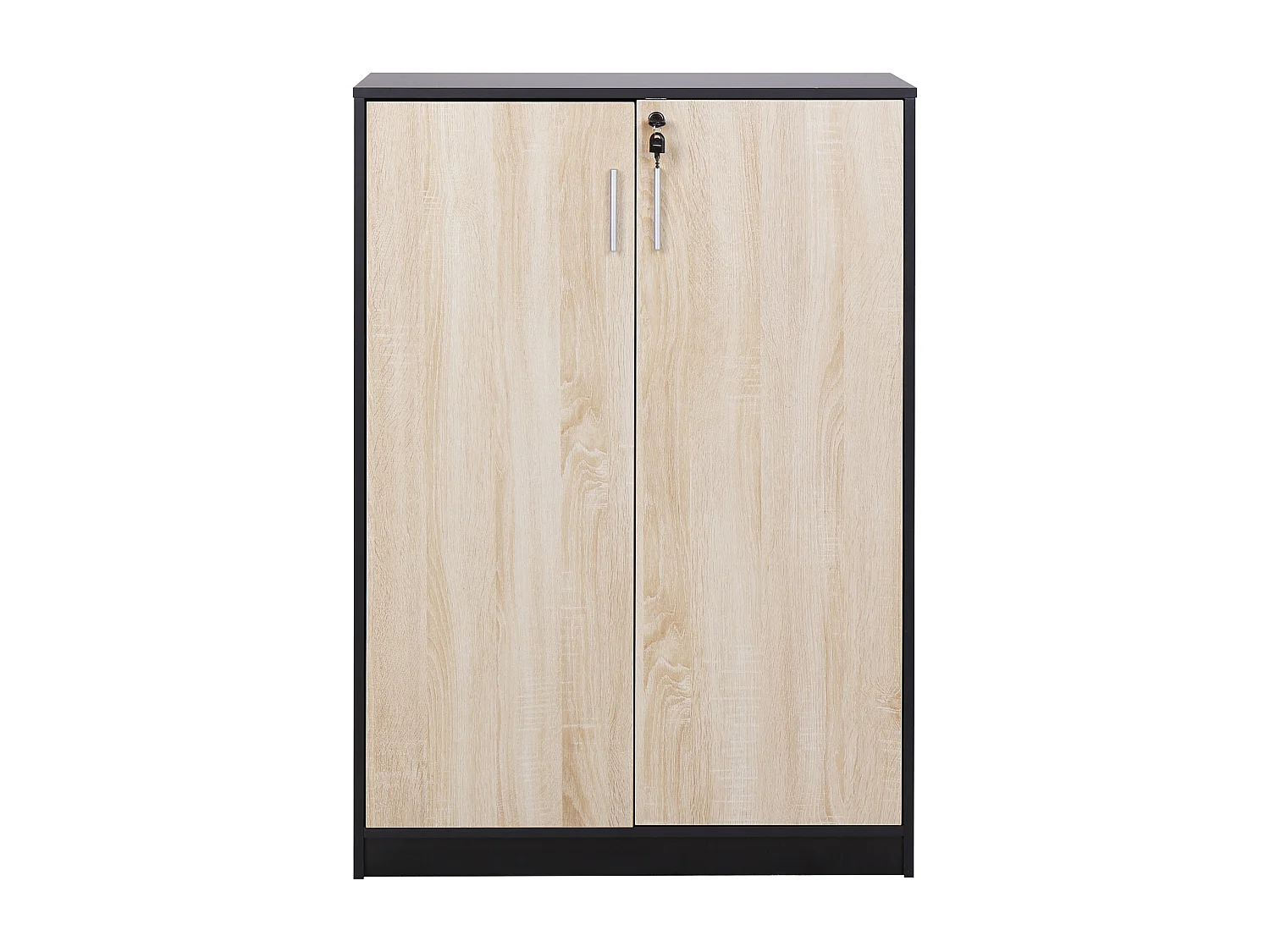 Meuble de rangement ZEHNA Marron/noir