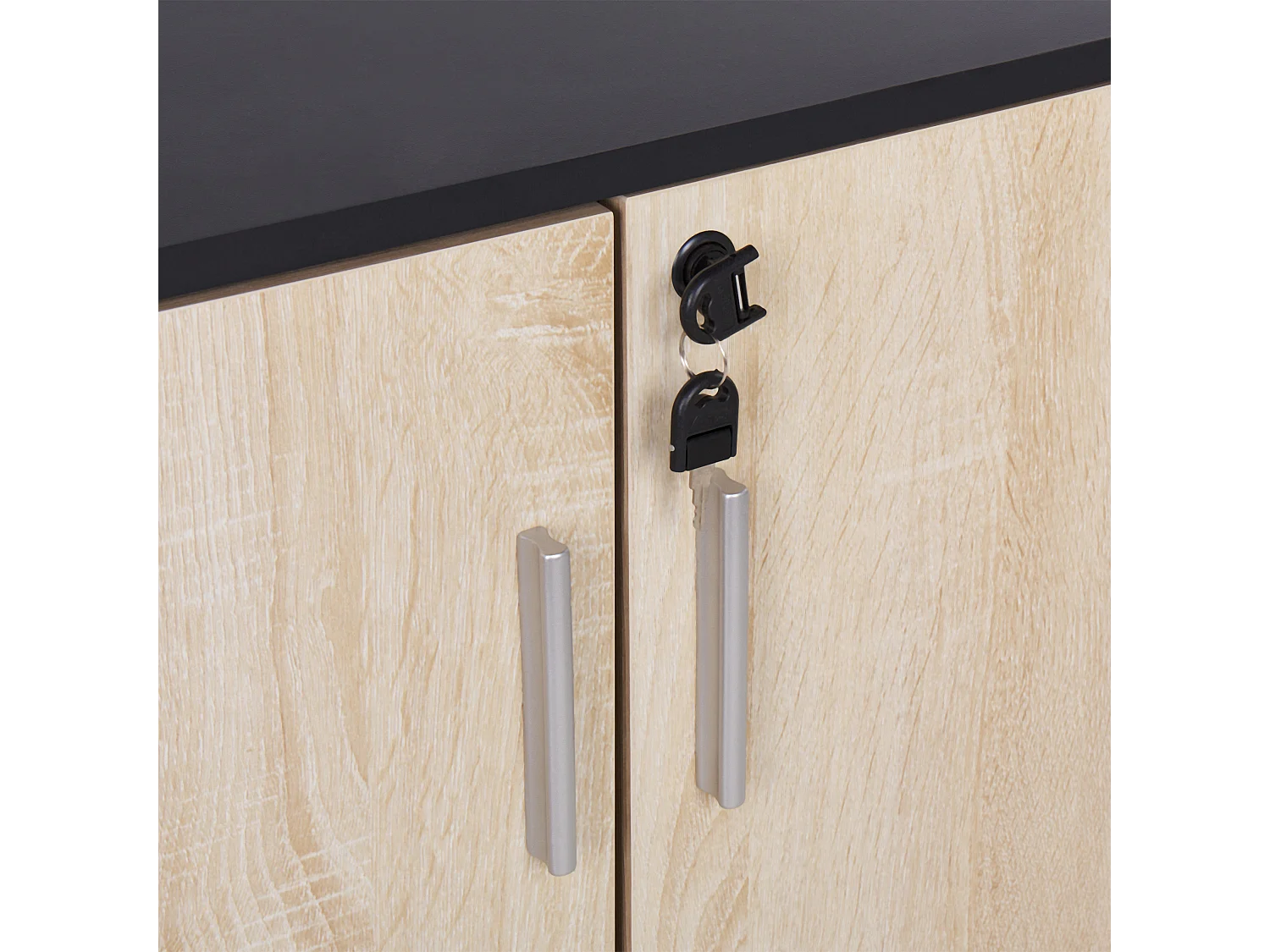 Arrumação de escritório ZEHNA Castanho/Preto