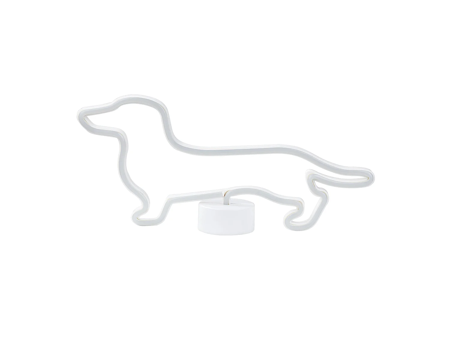 Néon LED Chien FRANCIS Bleu
