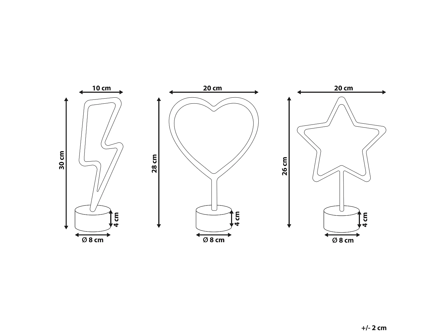 Decoratieve LED lampjes FLORETTA Multicolor