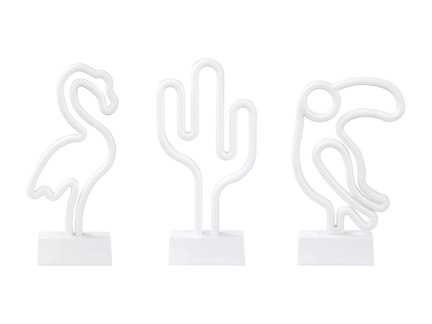 Lot de 3 néons LED MABEL Multicolore