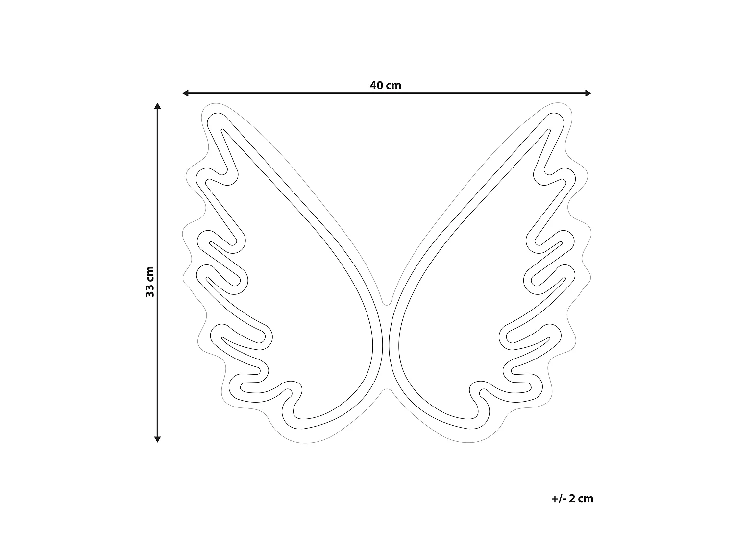 Decoratieve LED lampjes GABRIEL Wit