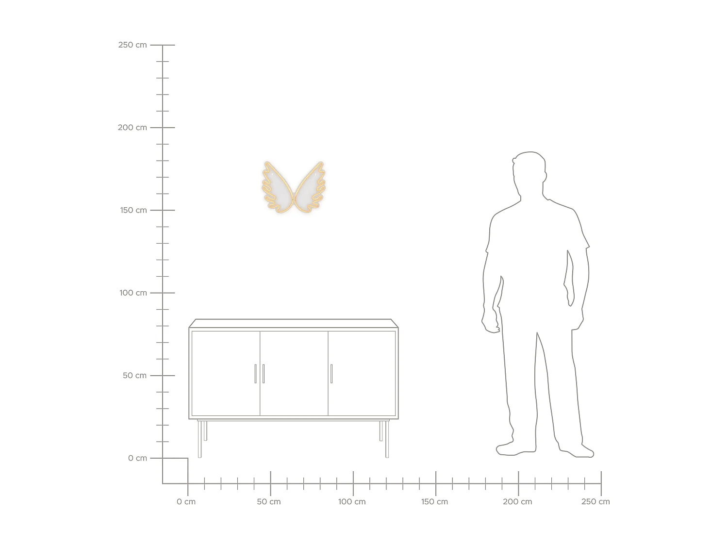 Decoratieve LED lampjes GABRIEL Wit