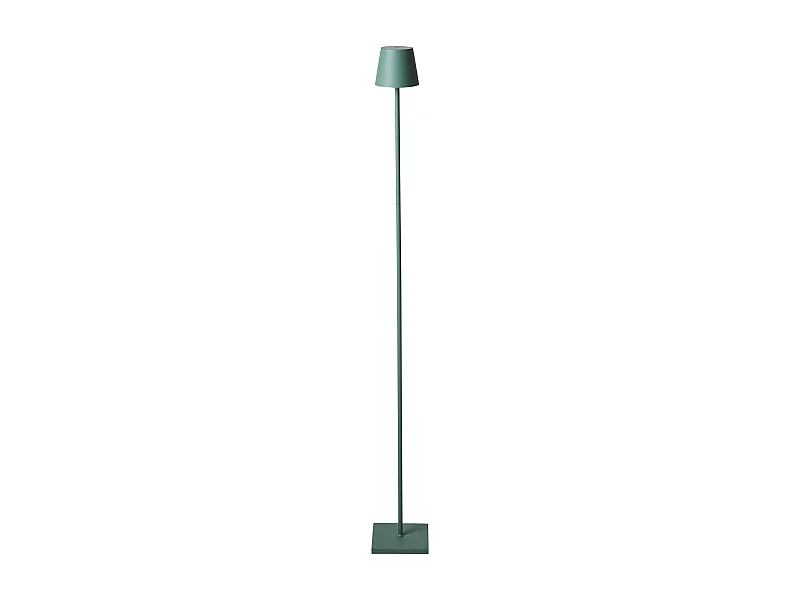 Lampada da terra senza fili a LED GAVARRESA Metallo Verde