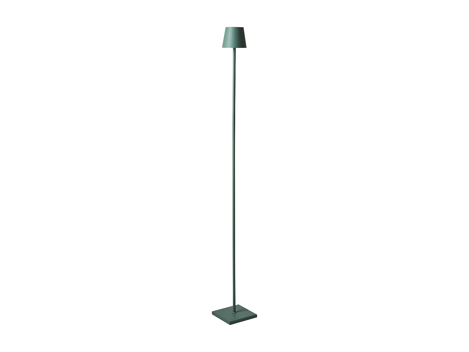 Lampada da terra senza fili a LED GAVARRESA Metallo Verde