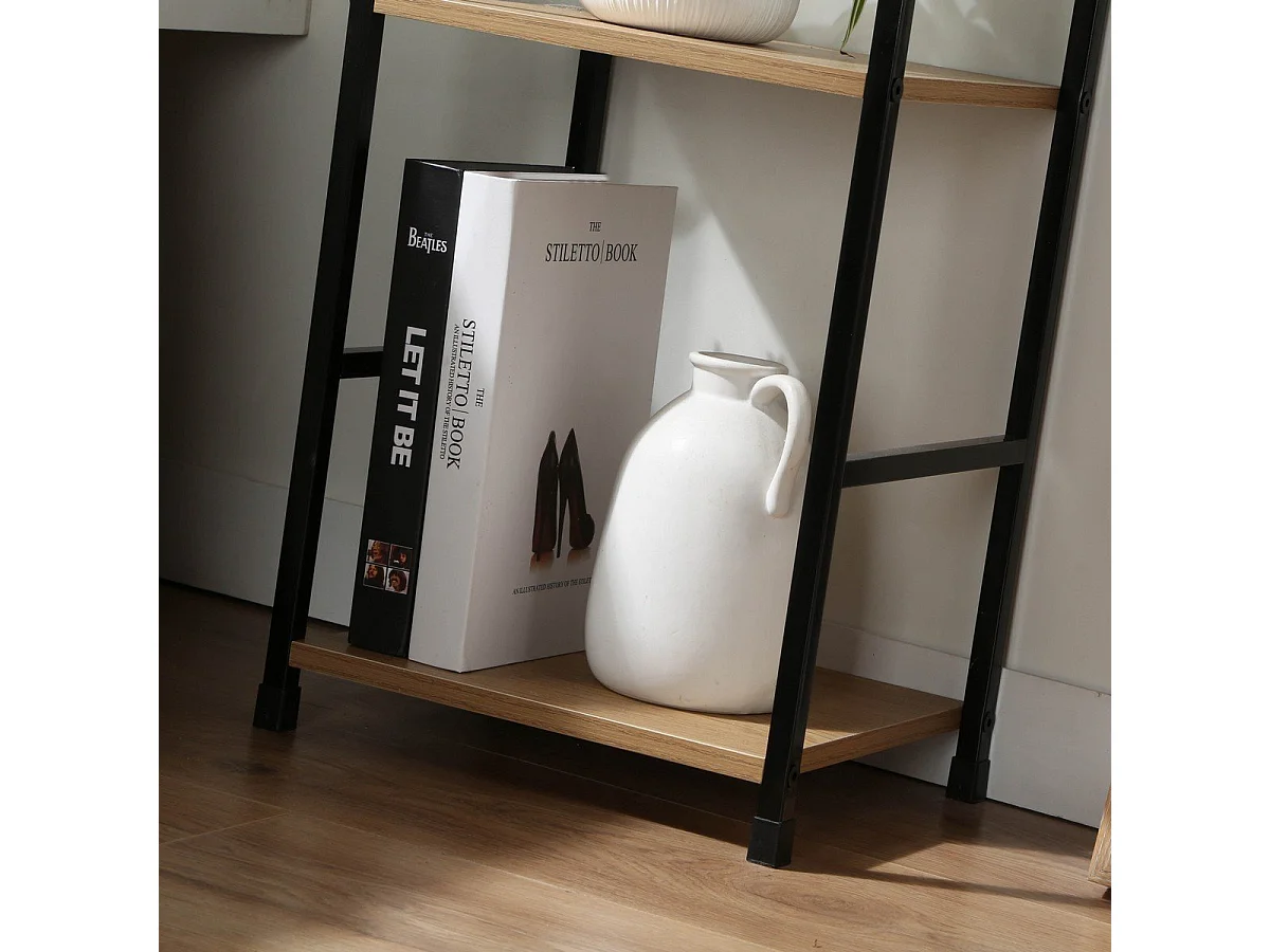 Nachttisch mit 2 Ebenen H48 cm - LEXIE