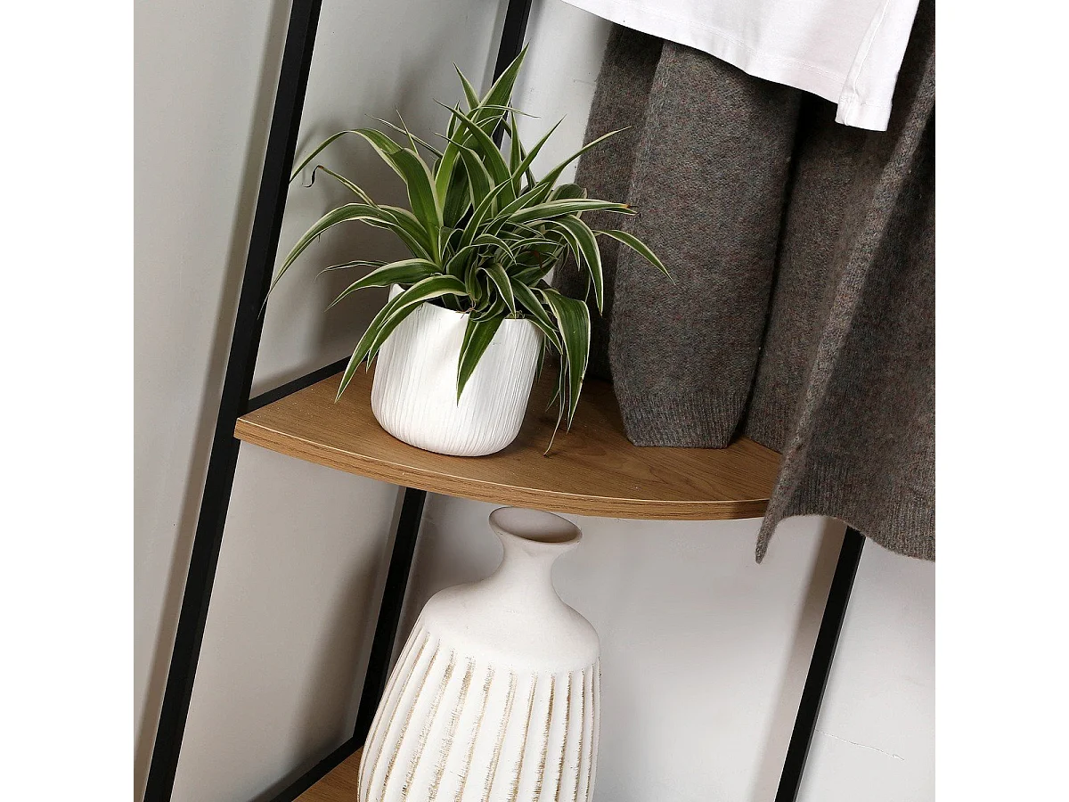 Etagère penderie d'angle H175 cm - LEXIE