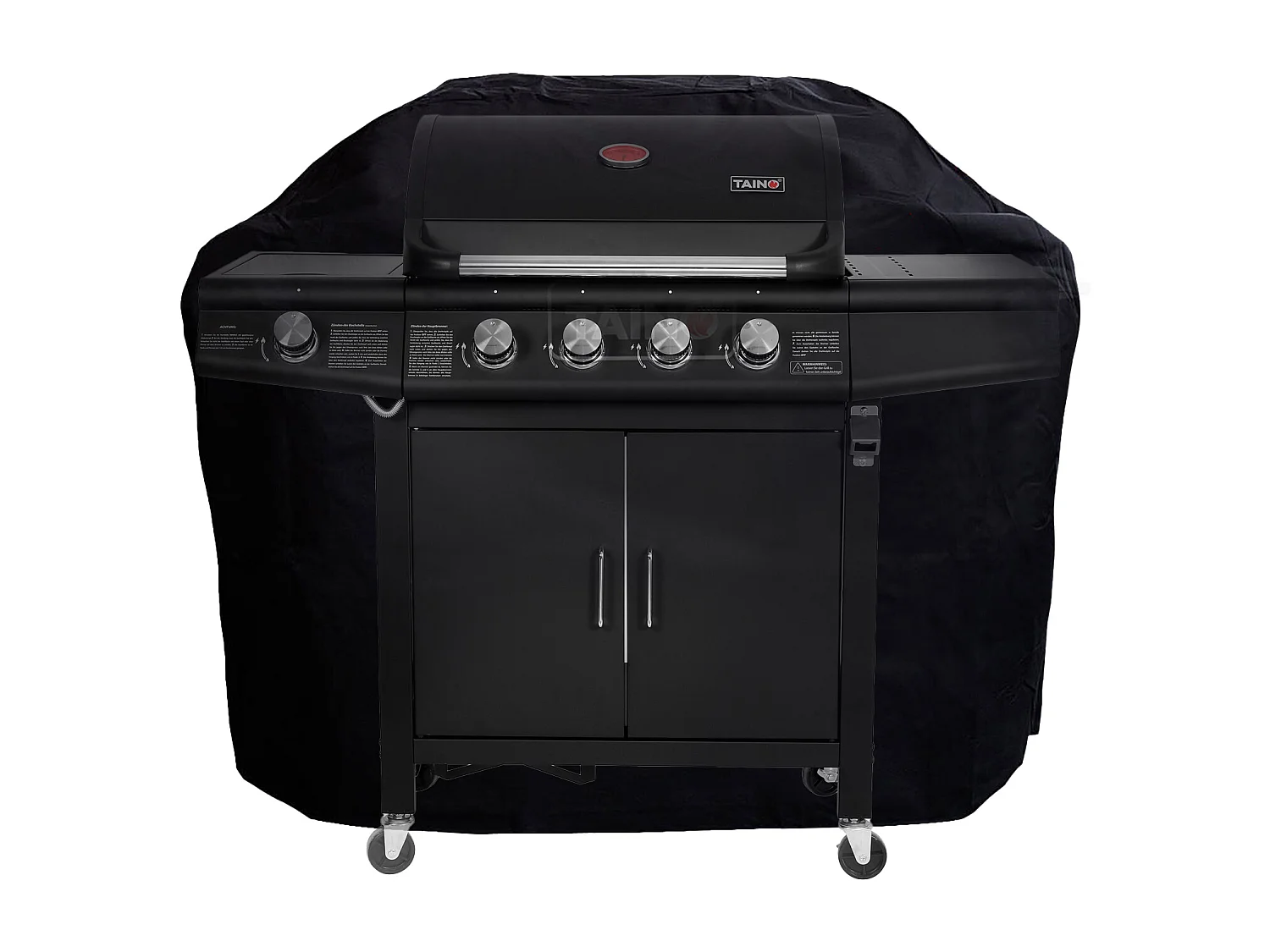 Housse de protection pour barbecue à gaz bâche de protection TAINO RED 4+1