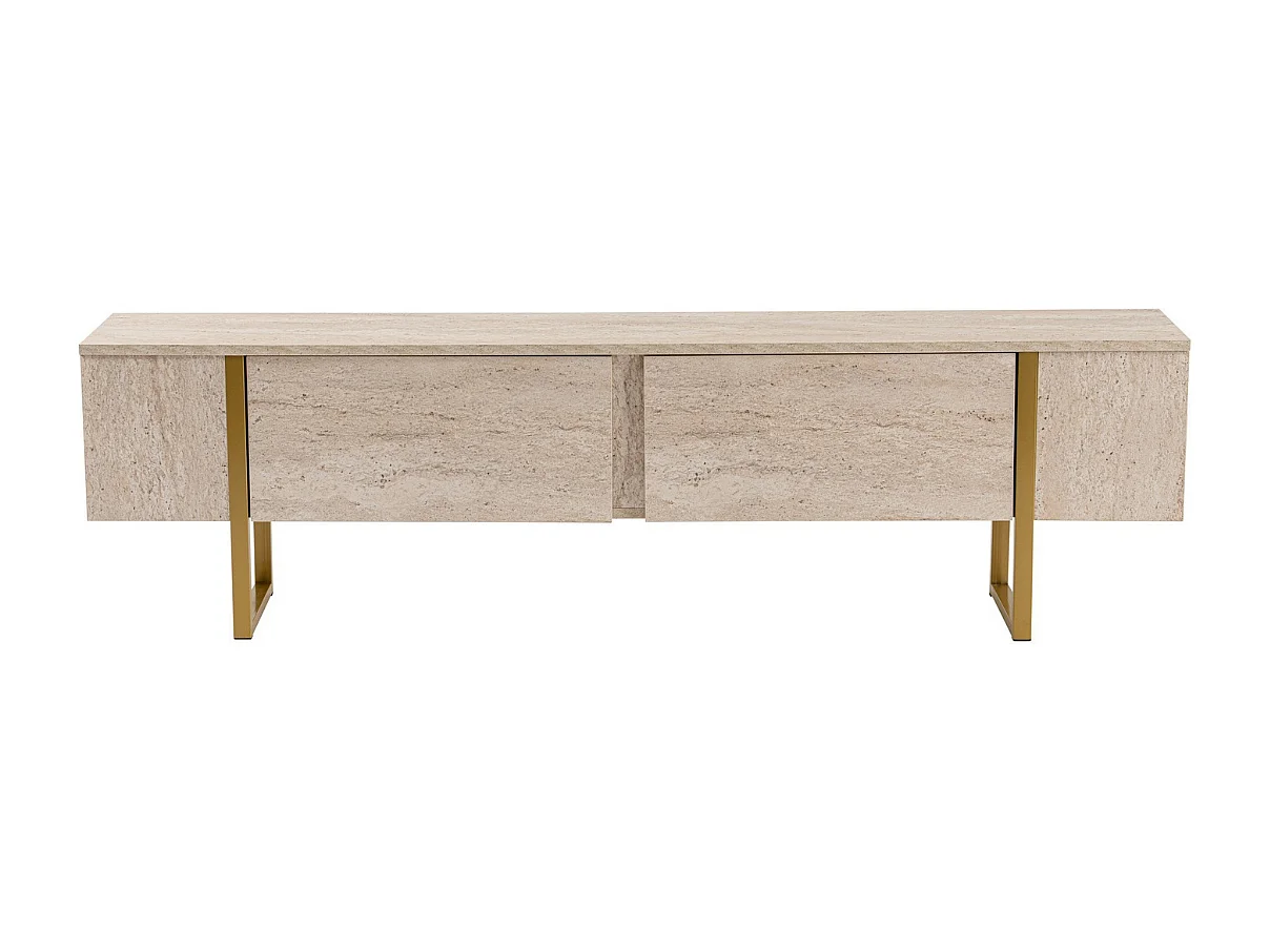 TV-Möbel mit 2 Klapptüren L180 cm - SERENITY